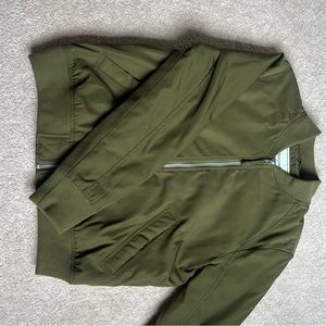 Green Bomber Jacket